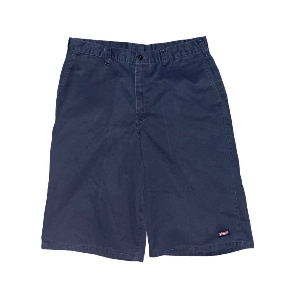 Dickies Navy Blue Relaxed Fit Pocket Work Shorts Size 36